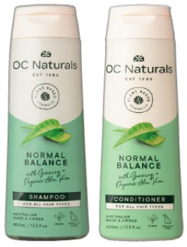 OC+Naturals+Shampoo+or+Conditioner+400mL+Selected+Varieties