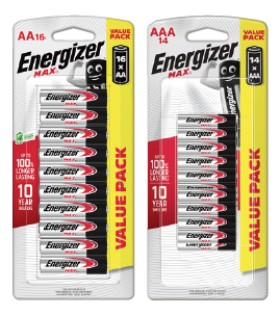 Energizer+Max+Batteries+AA+16+Pack+or+AAA+14+Pack