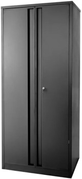 Pinnacle+Hardware+1830mm+x+860mm+x+410mm+Lockable+Garage+Cabinet+in+Gloss+Black