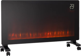 Arlec+2400W+Smart+Grid+Connect+Glass+Panel+Heater+With+Flame+Effect