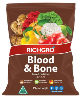 Richgro+15kg+Blood+and+Bone+Based+Fertiliser