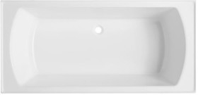 Mondella+Square+Acrylic+Drop+in+Bath+in+White