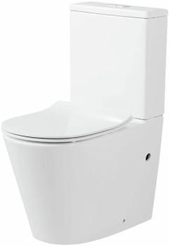 Mondella+%26lsquo%3BConcerto%26rsquo%3B+3.01L%2Fmin+%28Half+Flush%29+Back-Towall+Rimless+Toilet+Suite+in+White