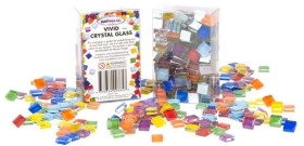 Mandala-160g-Art-Glass-Mosaic-Tiles-in-Vivid-Crystal on sale