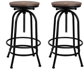 Artiss-Adjustable-Bar-Stool-Set-of-Two on sale