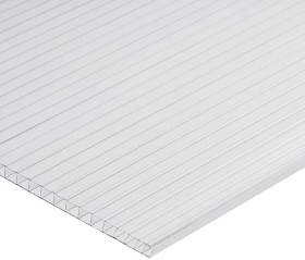 Suntuf+%26lsquo%3BSunlite%26rsquo%3B+1200mm+x+610mm+x+8mm+Twinwall+Polycarbonate+Sheet+in+Clear