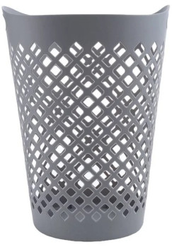 Ezy+Storage+%26lsquo%3BFlexi+Diamond%26rsquo%3B+74.4L+Laundry+Hamper+in+Grey
