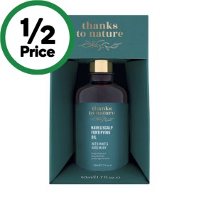 Thanks-To-Nature-Hair-Scalp-Fortifying-Oil-with-Mint-Rosemary-50ml on sale