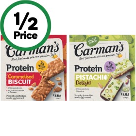 Carmans-Protein-Bars-150-200g-Pk-5 on sale
