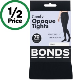 Bonds-Comfy-Opaque-Tights-Black-Assorted on sale