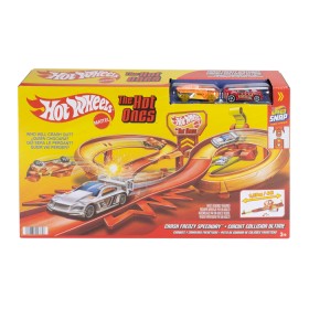 Mattel+Hot+Wheels+The+Hot+Ones+Crash+Speedway+Frenzy+Track+Set