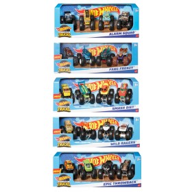 Hot+Wheels+Monster+Trucks+4-Pack+-+Assorted