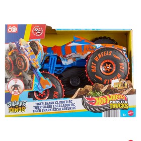 Mattel+Hot+Wheels+Monster+Trucks+Tiger+Shark+Climber+RC+Vehicle
