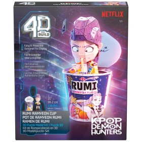 KPop+Demon+Hunters+Rumi+Ramen+Cup+3D+Puzzle+Model+Kit+Puzzle+from+4D+Build