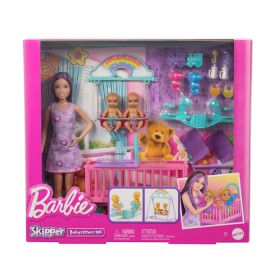 Barbie+Skipper+Twin+Nursery+Playset+%26amp%3B+Accessories