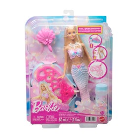 Barbie+Bubble+Sparkle+Mermaid+Doll
