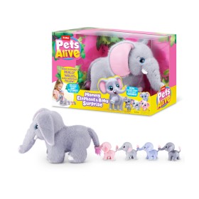 Zuru+Pets+Alive+Mommy+Elephant+%26amp%3B+Baby+Surprise