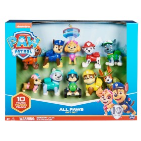 PAW+Patrol%2C+10th+Anniversary%2C+All+Paws+On+Deck+Toy+Figures+Gift+Pack