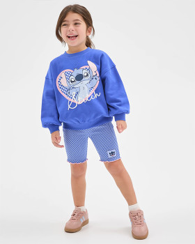Disney-Lilo-Stitch-Australian-Cotton-Blend-Jumper-and-Bike-Shorts-Set on sale