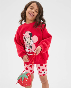 Disney-Minnie-Mouse-Australian-Cotton-Blend-Jumper-and-Bike-Shorts-Set on sale