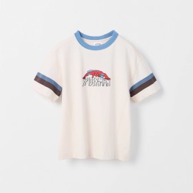 Spider-Man+Australian+Cotton+Sports+Spliced+T-Shirt