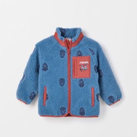 Marvel+Spider-Man+Sherpa+Fleece+Jacket