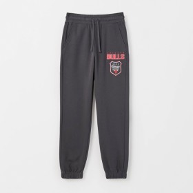 NBA-Australian-Cotton-Blend-Oversized-Trackpants-Charcoal on sale
