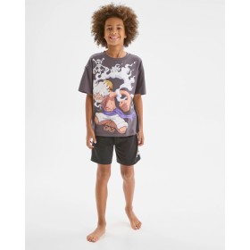 One+Piece+Australian+Cotton+Older+Boys+Oversized+Knit+Pyjama+Set