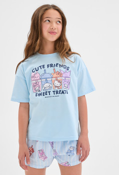 Cute+Freinds+T-Shirt+%26amp%3B+Short+Set