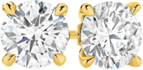 Alora+9ct+Gold+Lab+Grown+Diamond+Solitaire+Stud+Earrings