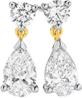 Alora-9ct-Gold-Lab-Grown-Diamond-Pear-Drop-Earrings on sale