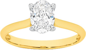 Alora-9ct-Gold-Oval-Lab-Grown-Diamond-Solitaire-Ring on sale