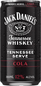 Jack-Daniels-Tennessee-Whiskey-Cola-12-Can-200mL on sale