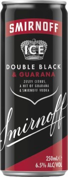 Smirnoff+Ice+Double+Black+Guarana+Can+250mL