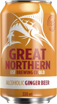Great-Northern-Brewing-Co-Ginger-Beer-35-Cans-330mL on sale