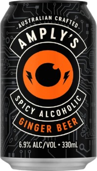 Amplys+Ginger+Beer+Cans+330mL