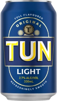 Tun-Blue-Light-Cans-330mL on sale