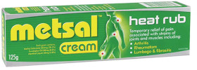 Metsal-Heat-Rub-Cream-Joint-Muscle-Pain-Relief-125g on sale