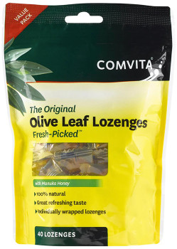 Comvita-Olive-Leaf-Lozenges-40-Lozenges on sale