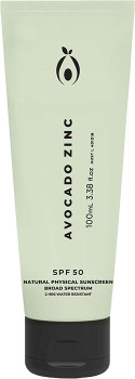 Avocado-Zinc-Natural-Physical-Sunscreen-SPF50-100ml on sale