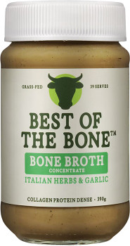 Best-Of-The-Bone-Italian-Herbs-Garlic-Bone-Broth-Concentrate-390g on sale