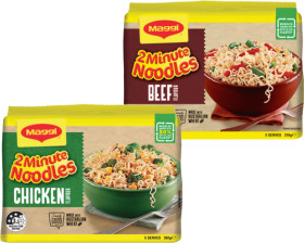 Maggi+2+Minute+Noodles+5+Pack+Selected+Varieties