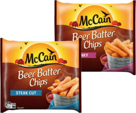 McCain+Beer+Batter+Chips+or+Wedges+750g+Selected+Varieties