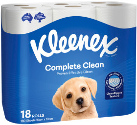 Kleenex+Complete+Clean+Toilet+Tissue+18+Pack