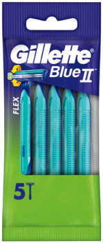 Gillette+Blue+II+Disposable+Razors+5+Pack