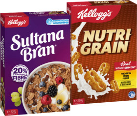 Kellogg%26rsquo%3Bs+Nutri%E2%80%91Grain+290g%2C+Sultana+Bran+420g+or+Original+Special+K+300g