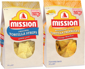 Mission+Tortilla+Corn+Chips+230g+Selected+Varieties