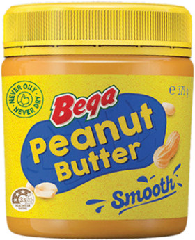 Bega+Original+Peanut+Butter+375g+Selected+Varieties