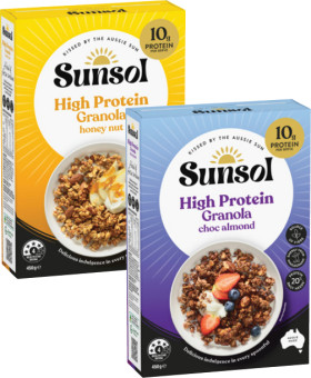 Sunsol+High+Protein+Granola+450g