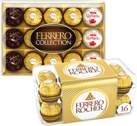 Ferrero+Rocher+16+Pack+200g+or+Collection+Gift+Box+15+Pack+172g
